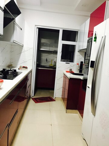 Balcony in 3 BHK Apartment at Proview Officer City, Raj Nagar Extension – for Rent