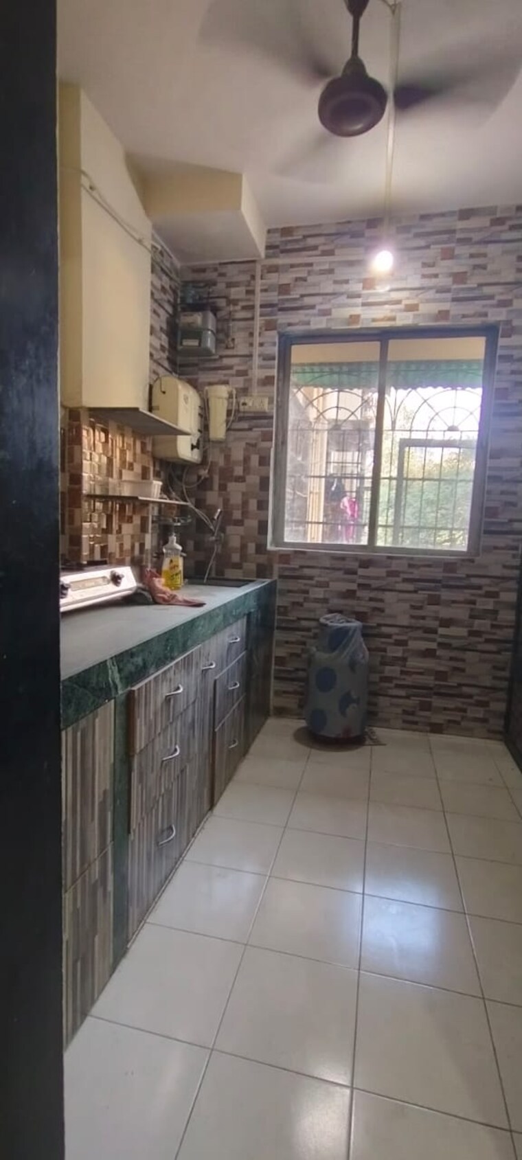 Kitchen, vijay-nagri-chs-ltd-building-no-11 1 Bedroom 425 Sq.Ft. Apartment In Waghbil Thane 9645789