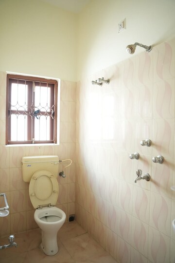 Bathroom in 1 BHK Apartment at Mani Casa, New Town – for Rent
