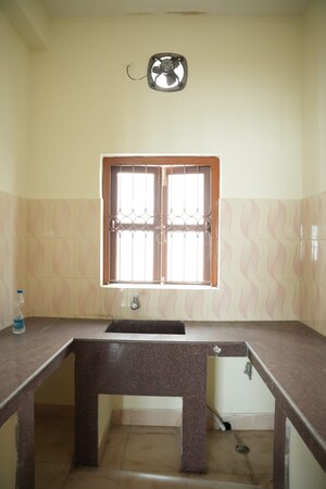 Kitchen in 1 BHK Apartment at Mani Casa, New Town – for Rent
