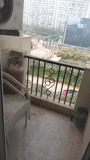 Balcony in 3.5 BHK Apartment at Emaar Emerald Estate, Sector 65 – for Rent