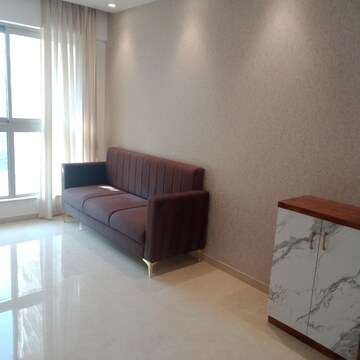 Living Room in 1 BHK Apartment at Hiranandani Highland, Powai – for Rent