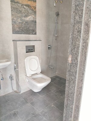 Bathroom in 3 BHK Apartment at Naman Habitat, Andheri West – for Sale