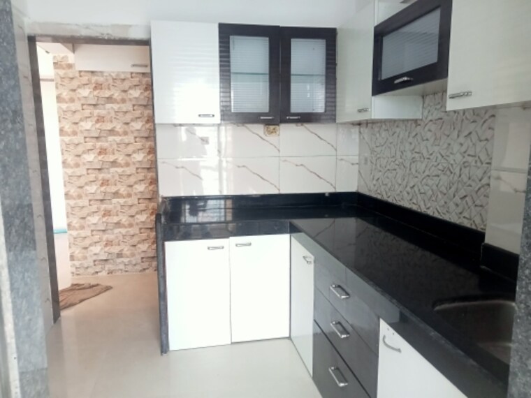 Kitchen, vasudev-sky-high 1 Bedroom 413 Sq.Ft. Apartment In Mira Road Thane 9645951