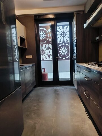 Kitchen in 4 BHK Apartment at Boutique Residential Apartments D-6 4, Vasant Vihar – for Rent
