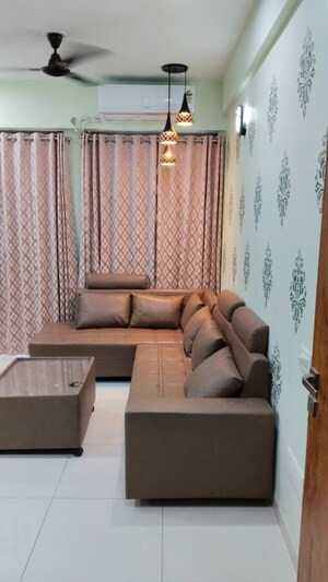 Living Room in 3 BHK Apartment at Aaryan Aaviskaar, Shela – for Rent