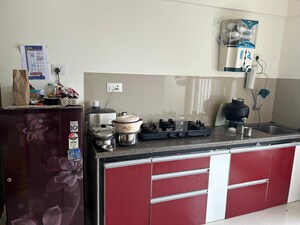 Kitchen in 1 BHK Apartment at Adi Horizons, Wakad – for Rent