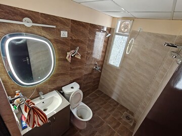 Bathroom in 3 BHK Apartment at Amrapali Crystal Homes, Sector 76 – for Rent