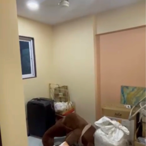 Living Room in 2.5 BHK Apartment at Hill Park Tower, Jogeshwari West – for Rent