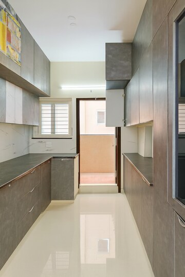 Kitchen in 3 BHK Builder Floor at Kondapur – for Rent