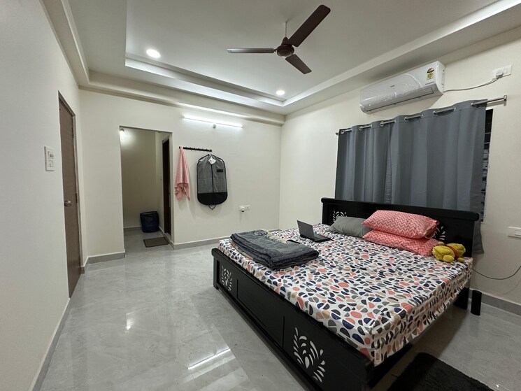 Bedroom, kondapur 3 Bedroom 1950 Sq.Ft. Builder Floor In Kondapur Hyderabad 9646111