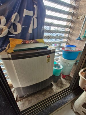 Balcony in 1 BHK Apartment at Raj Shree Shashwat, Virar West – for Sale