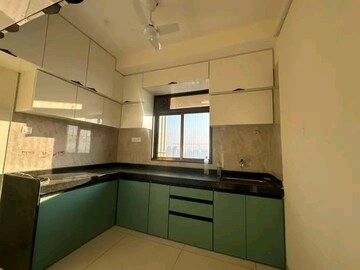 Kitchen in 3 BHK Apartment at Chandak 34 Park Estate, Goregaon West – for Rent