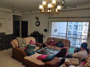 Living Room in 3 BHK Apartment at Aims Golf Avenue I, Sector 75 – for Rent