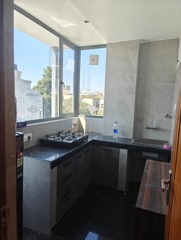 Kitchen in 1 BHK Builder Floor at Chittaranjan Park – for Rent