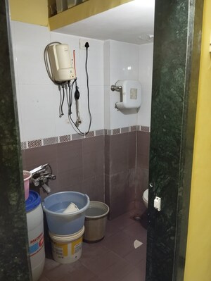 Bathroom in 1 BHK Apartment at Suvidha Regal Heights, Vasai East – for Sale