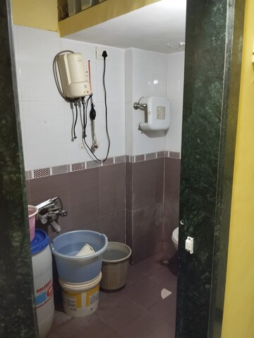 Bathroom in 1 BHK Apartment at Suvidha Regal Heights, Vasai East – for Sale