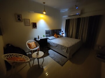 Living Room in 1 RK Apartment at Gaur City 2 - 14th Avenue, Sector 16c Greater Noida – for Rent