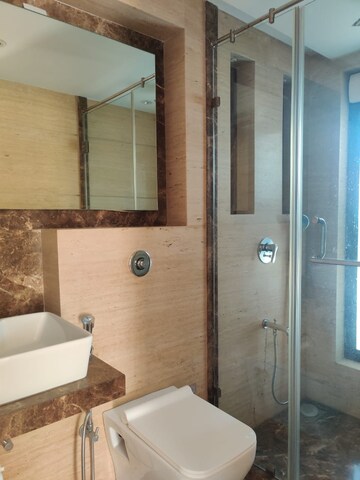 Bathroom in 3 BHK Apartment at L Nagpal Jaswant Heights, Khar West – for Sale