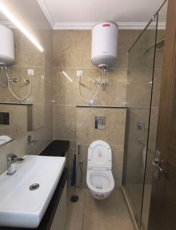 Attached Bathroom in 3 BHK Builder Floor at Chittaranjan Park – for Rent