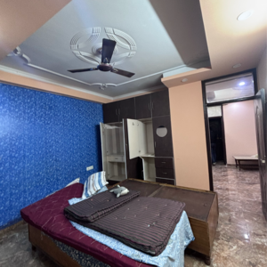 Bedroom in 1 BHK Builder Floor at Jor Bagh – for Rent