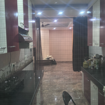 Kitchen in 1 BHK Builder Floor at Jor Bagh – for Rent