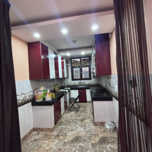 Kitchen in 1 BHK Builder Floor at Jor Bagh – for Rent