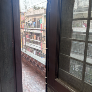 Balcony in 1 BHK Builder Floor at Jor Bagh – for Rent