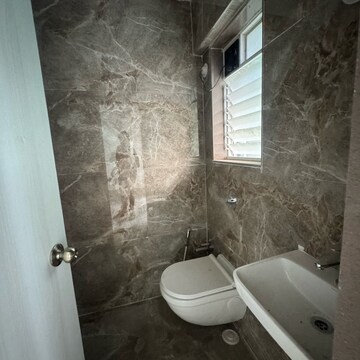 Bathroom in 1 BHK Apartment at Vikhroli East – for Rent
