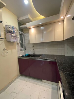 Bathroom in 2 BHK Builder Floor at Aman Vihar – for Rent