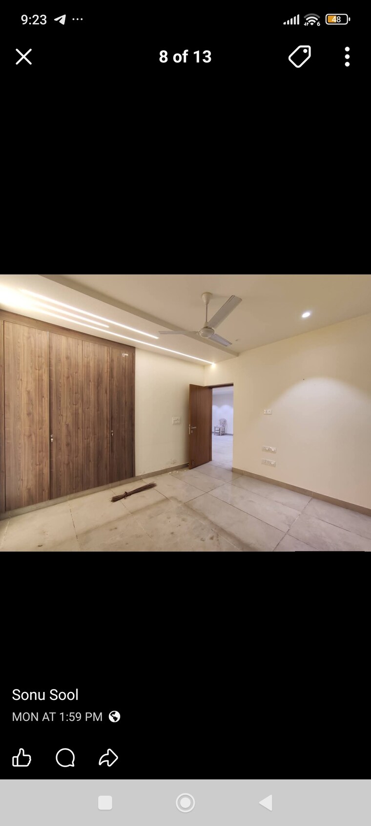 Bedroom, b2-green-glade-apartments 3 Bedroom 1500 Sq.Ft. Apartment In Vasant Kunj Delhi 9646262