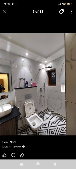 Master Bedroom in 3 BHK Apartment at B2 Green Glade Apartments, Vasant Kunj – for Rent