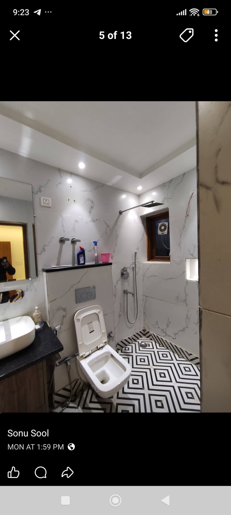 Master Bedroom, b2-green-glade-apartments 3 Bedroom 1500 Sq.Ft. Apartment In Vasant Kunj Delhi 9646262