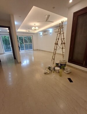 Living Room in 3 BHK Builder Floor at Kalkaji – for Rent