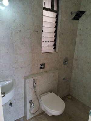 Bathroom in 3 BHK Apartment at Vaishnodevi Circle – for Rent