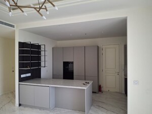 Kitchen in 4 BHK Apartment at Bhartiya Leela Residences, Thanisandra Main Road – for Rent