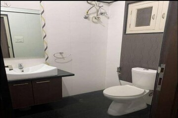 Bathroom in 3 BHK Apartment at Dn Nagar – for Rent