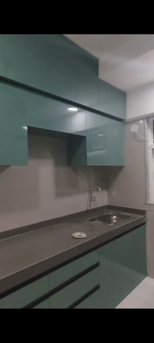 Kitchen in 2 BHK Apartment at Vaibhavlaxmi Queens Glory, Chembur – for Rent