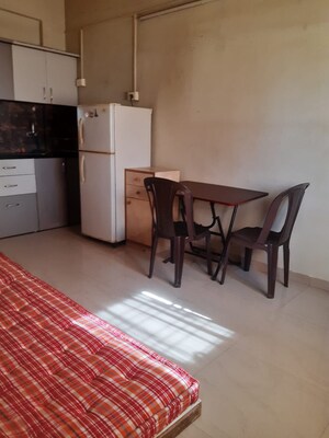 Living Room in 1 RK Apartment at Aundh – for Rent