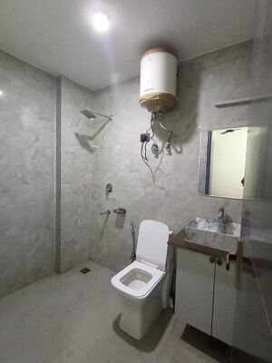 Bathroom in 2 BHK Builder Floor at Saket – for Rent