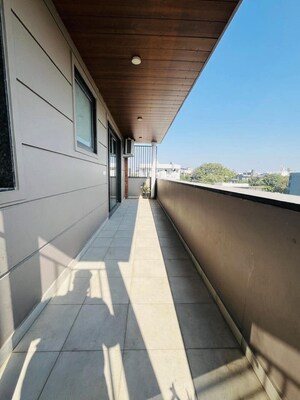 Balcony in 2.5 BHK Apartment at ASF Towers, Udyog Vihar Phase 4 – for Rent