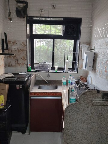 Kitchen in 1 RK Apartment at Mantri Park, Goregaon East – for Rent