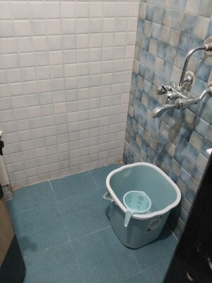 Bathroom in 1 RK Apartment at Mantri Park, Goregaon East – for Rent