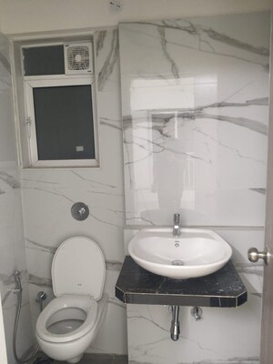 Bathroom in 2 BHK Apartment at Adityaraj Shivraj, Vikhroli East – for Rent