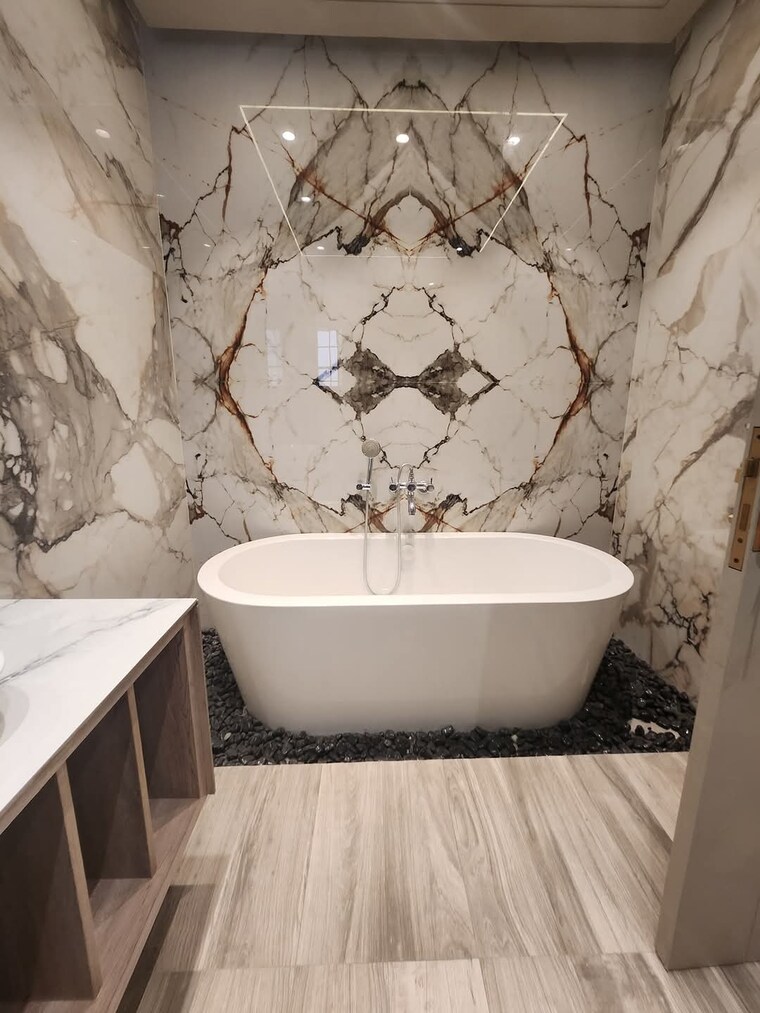 Bathroom, asf-towers 3 Bedroom 1870 Sq.Ft. Apartment In Udyog Vihar Phase 4 Gurgaon 9646494