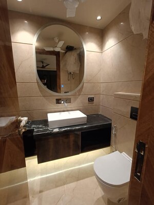 Bathroom in Studio Apartment at Sewa Tower, Sector 18 – for Rent