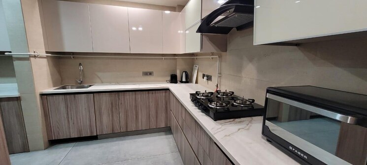 Kitchen, greater kailash i 3 Bedroom 2000 Sq.Ft. Builder Floor In Greater Kailash I Delhi 9646522