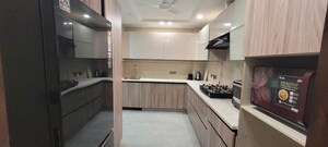 Kitchen in 3 BHK Builder Floor at Greater Kailash I – for Rent