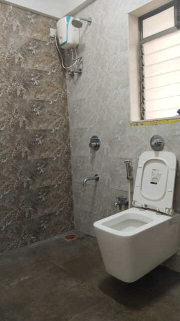 Bathroom in 2 BHK Apartment at Amboli – for Rent