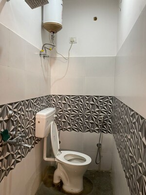 Bathroom in 1 RK Builder Floor at Saket – for Rent